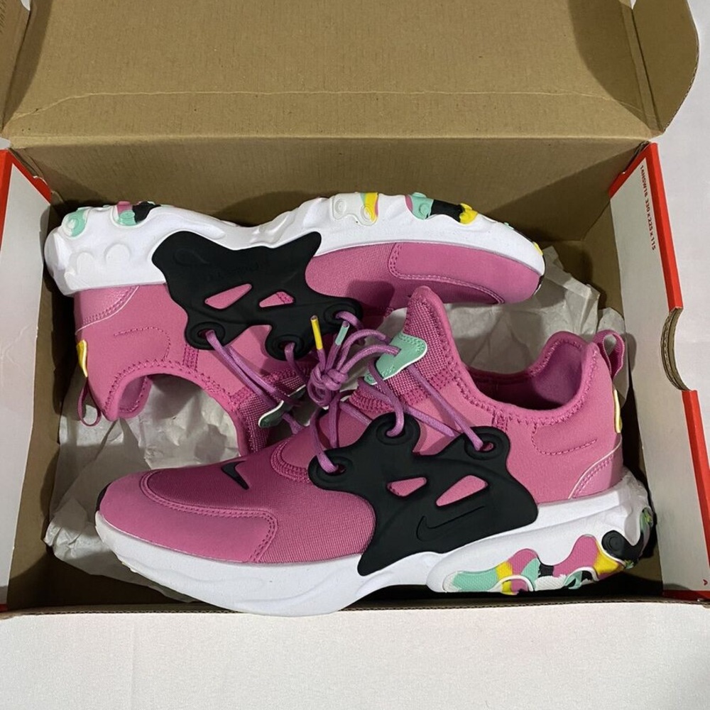 Nike React Presto GS Cosmic Fuchsia - Picture 6 of 7